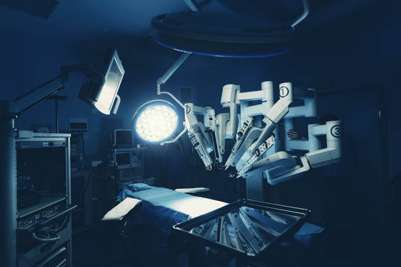 Robotic da vinci surgery
